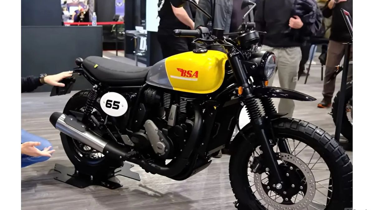 BSA Scrambler 650 Bike