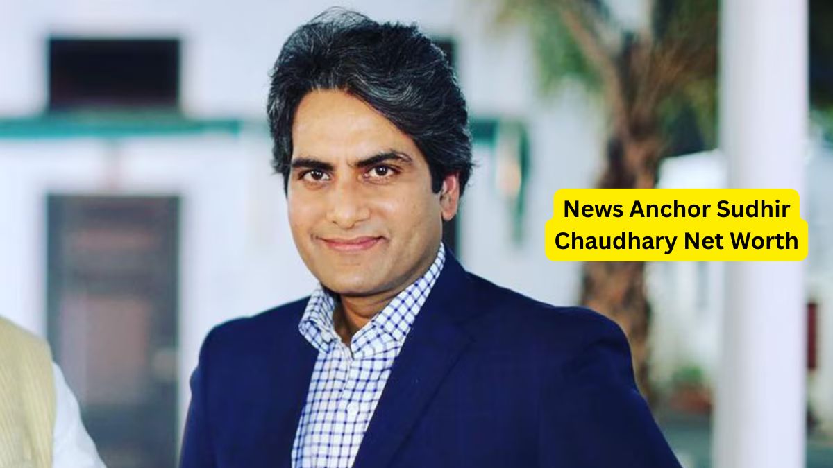 News Anchor Sudhir Chaudhary Net Worth