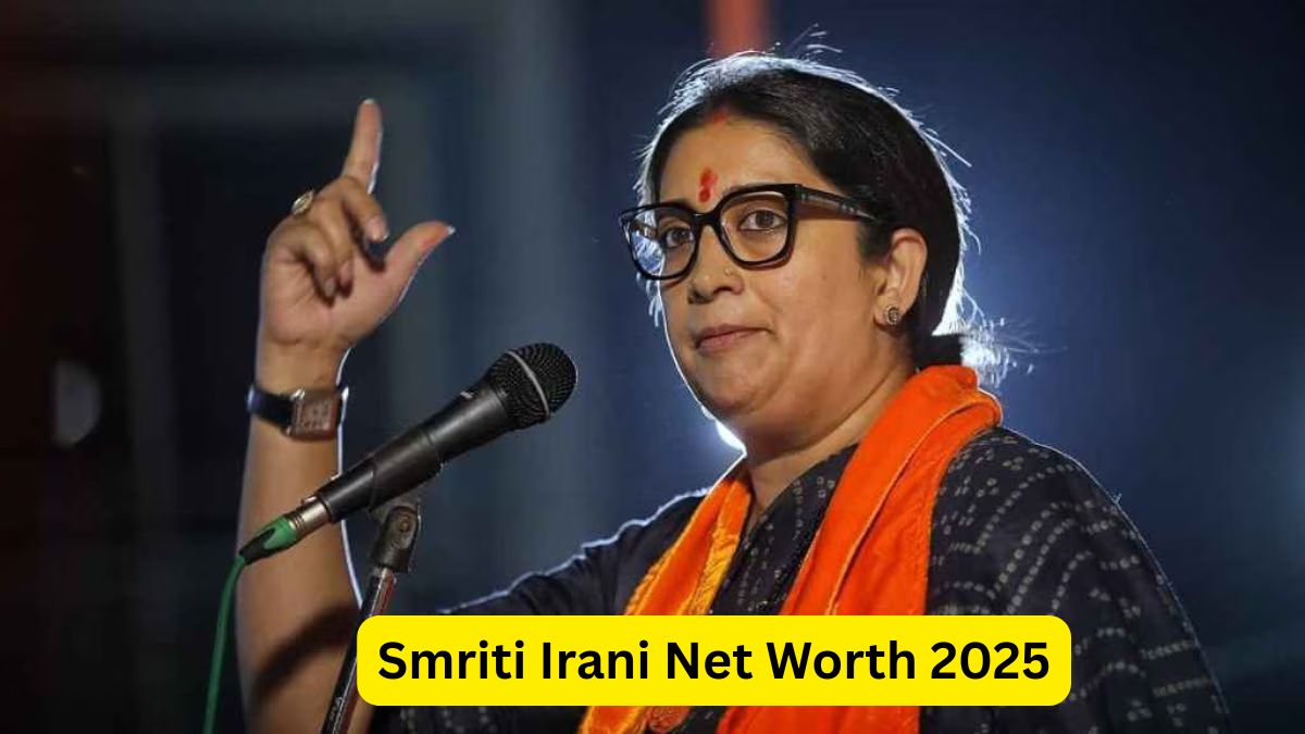 Smriti Irani Net Worth